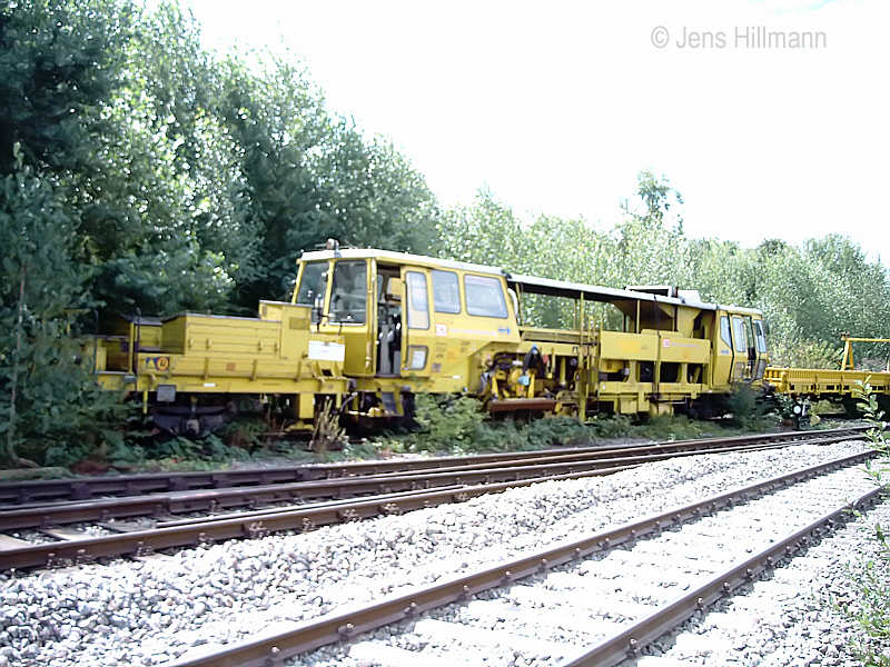 Zweischwellenstopfmaschine 08-32, 97 40 66 006 17-8, Karlsruhe, Fotograf Jens Hillmann